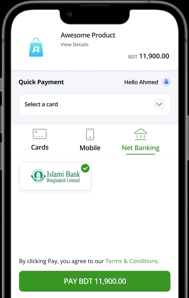Transaction Confirmation Screen